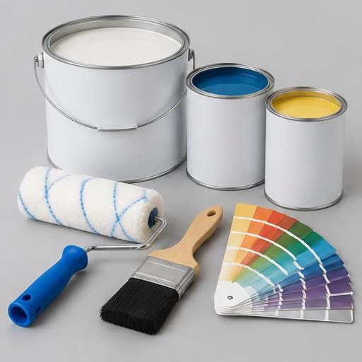 Paints category illustration